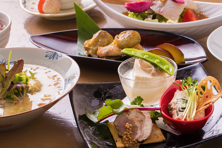 夜もランチのように気軽に「にの」のディナー